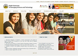 Baddi University Himachal Pradesh - Website Designed & Developed By AMS Informatics