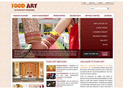Food Art Chandigarh - Website Designed & Developed By AMS Informatics